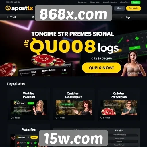 Promoções e bônus disponíveis no 868x.com